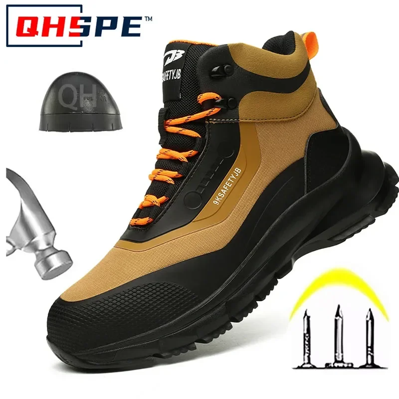 Men'S Shoes Water Resistant - Zapatos de seguridad antisalpicaduras para hombre,