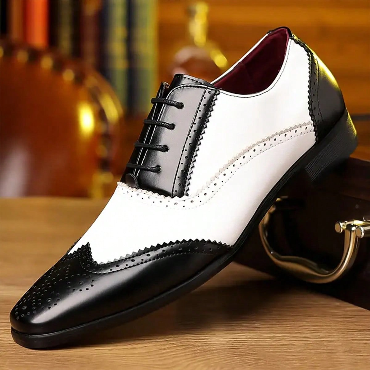Men'S Shoes Smart - Zapatos de vestir para hombre, con