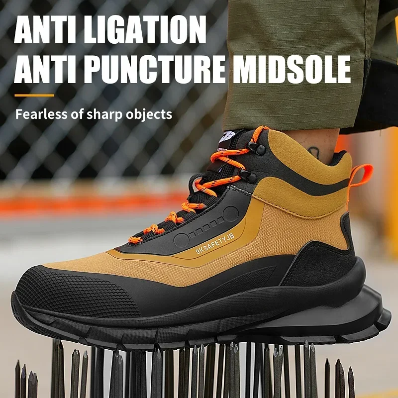 Zapatos de seguridad antisalpi - Men'S Shoes Water Resistant reseña y precio